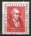 **   ITALIE    30 L  1964  YT-906  " Giambattista Bodoni "  (o)   **