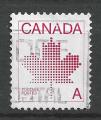 CANADA - 1981 - Yt n 786 - Ob - Srie courante ; emblme national