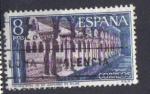 Timbre ESPAGNE 1973 - YT 1815 - Monastre de Silos (Burgos) 