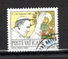 VATICAN  1984 N 0755 0756   TIMBRES  OBLITRS  LE SCAN