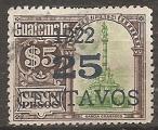 guatemala - n 187  obliter - 1922