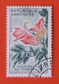 Gabon 1961 - Nr 154 - Fleur Tulipier du Gabon (obl)
