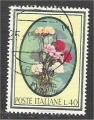 Italy - Scott 935   flower / fleur