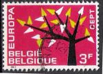 Belgique 1962; Y&T n 1222; 3F Europa