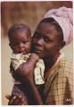 Carte Postale Moderne Afrique - Jeune maman et son bb