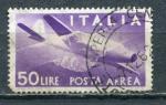 Timbre ITALIE  PA   1945 - 47  Obl   N 121    Y&T    Avion  
