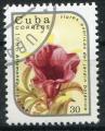 Timbre de CUBA 1986  Obl  N 2672  Y&T   Fleurs  