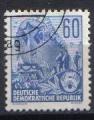 Allemagne  DDR  1953 - YT 132 - Plan quinquennal - BATEAUX