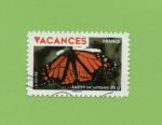France 2009 Oblitr Used Carnet Vacances Papillon Y&T 324