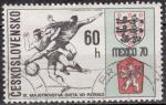 EUCS - Yvert n1804 - 1970 - Coupe monde football : Angleterre-Tchcoslovaquie