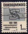Tchcoslovaquie 1969 - 50 ans de l'O.I.T. - YT 1700 