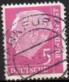 Allemagne : Y.T. 64 - Theodor Heuss - oblitr - anne 1954