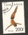 Tanzania - SG 1511   diving / plonger