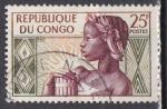 CONGO N 135 de 1959 oblitr