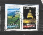 FRANCIA  n. 3945-3946 Les volcans d'Auvergne e les Invalides  anno 2006 - USATO 