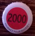 France Capsule Bire Crown Cap Beer Kronenbourg Les Annes qui Comptent 2000