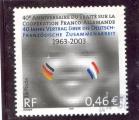 2003 3542 40me anniversaire du trait sur la coopration franco-allemande