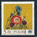 Pologne 1982 - oblitr - bouquet de fleurs