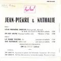 EP 45 RPM (7")  Jean-Pierre et Nathalie  "  Leur premire dispute  "