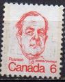 CANADA N 513 o Y&T 1973 Anciens ministres (lester B. Pearson)