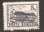Romania - Scott 3667   architecture
