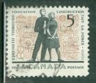 Canada 1962 Y&T 323 oblitr Jeunesse tudiante