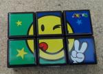 Mini Rubik's TM Cube de 6 pices Smiley World Mc Donald's 2020