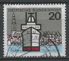 Allemagne - 1964/65 - Yt n 289 - Ob - Capitales des Lnder : Hambourg