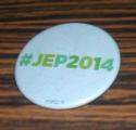 Badge rond pingl JEP 2014 Journes Europennes du Patrimoine