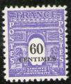 **   FRANCE     60 c   1944   YT - 705   " Arc de Triomphe "  (N)   **