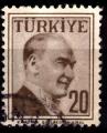 EUTR - Yvert n 1397 - 1957 - Kemal Atatrk (1881-1938), premier prsident