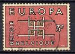 TIMBRE BELGIQUE  1963   Obl  N  1260    Y&T    Europa