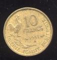 Pice Monnaie France 10 Fr 1951B Guiraud  pices / monnaies
