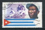 Timbre du NICARAGUA  PA  1984  Obl  N 1077  Y&T  Base Ball