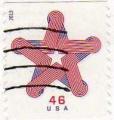 -UA/USA 2013 - Etoile patriotique/Patriotic Star, Roul/Coil - YT 4590/Sc 4749 