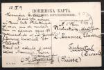 Bulgarie CP ROUSTCHOUK Hiver en 1905 pour la Suisse > cachet manuel 1909