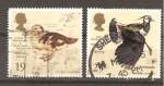 Royaume-Uni N Yvert 1861/62 (oblitr) 