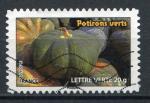 Timbre FRANCE 2012 Adhsif  Obl  N 749  Y&T  Potirons verts