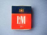 L&M cigarettes tabacs Boite ALLUMETTES publicit tabac 