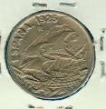 Pice Monnaie Espagne  25 Cents 1925    pices / monnaies