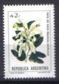 ARGENTINE 1988 - YT 1649 - Fleurs - Pate de vache (Bauhinia candicans)