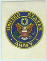 ARMEE AMERICAINE UNITED STATES ARMY PANINI AUTOCOLLANT 