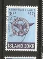 ISLANDE - oblitr/used - 1971 - n 408