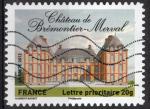 France 2012; Y&T n aa732; L.P. 20g, Chateau de Brmontie-Merval