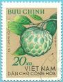 Viet Nam del Norte 1964.- Frutas. Y&T 395. Scott 327. Michel 337.