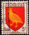 FRANCE - 1954 - Y&T 1004 - Aunis - Oblitr