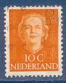 Pays-Bas N513 Reine Juliana 10c bistre-orange oblitr