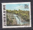 ZIMBABWE - 1980 - Chute d'eau  -  Yvert 12 oblitr