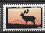 France N° 2103 animaux cerf  2022