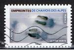 France / 2021 / Empreintes chamois des Alpes /  AA YT n 1967 oblitr